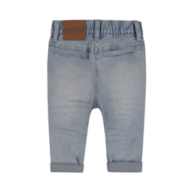 SPIJKERBROEKJE LOOSE FIT BLAUW, OCEAN LIFE
