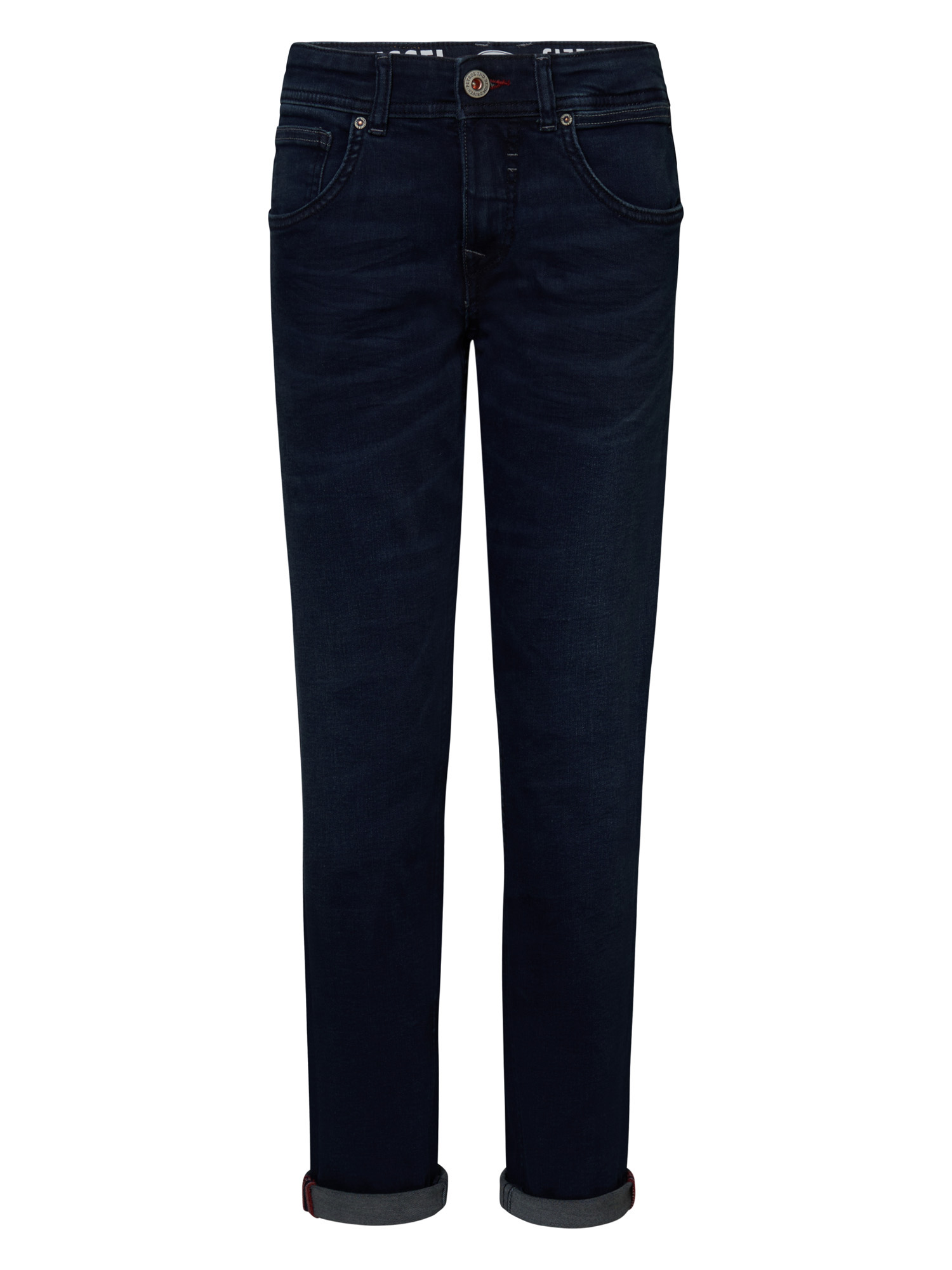 SPIJKERBROEK RUSSEL REGULAR, DARK FADED