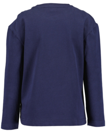 LONGSLEEVE BLAUW, TEDDY