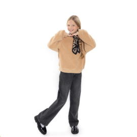 SPIJKERBROEK WIDE LEG, JEANS GRIJS