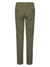 CHINO TAPERED FIT, GROEN 