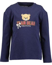 LONGSLEEVE BLAUW, TEDDY