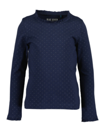 LONGSLEEVE BLAUW, SPARKLE