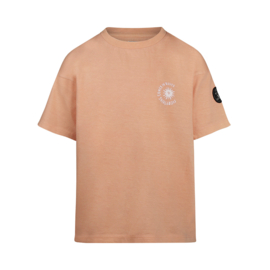 SHIRT LOOSE FIT, ZACHT ORANJE