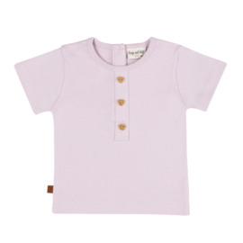 SHIRT RIB LICHT PAARS, BEAUTIFUL HEART