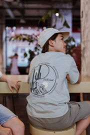 SHIRT LOOSE FIT, LICHT GRIJS GROEN