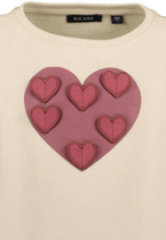 SWEATER MET HART ZAND, FLOWER