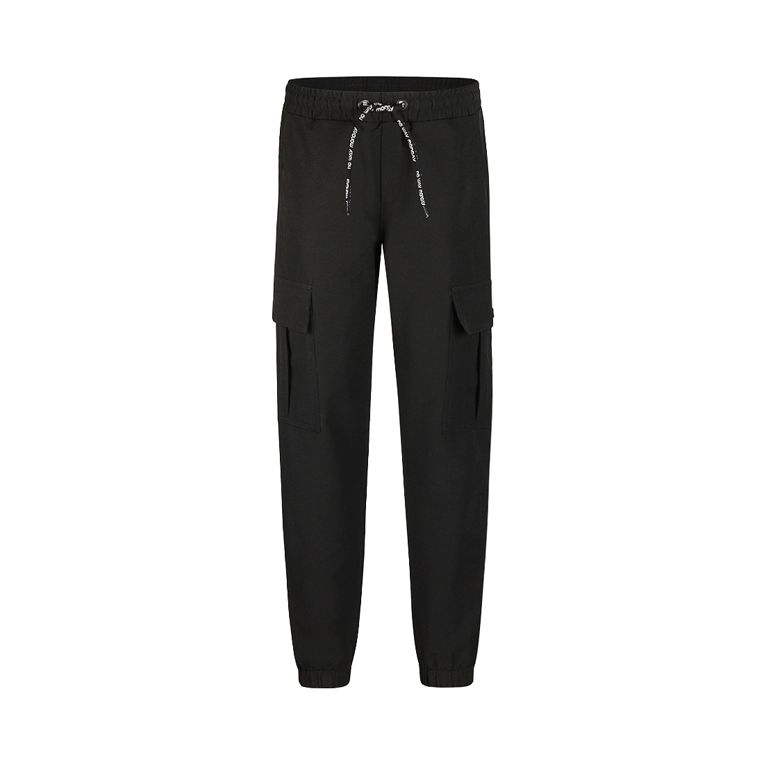 BROEK LOOSE FIT CARGO, ZWART