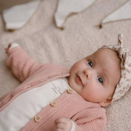 VESTJE KNITWEAR, POEDER ROZE