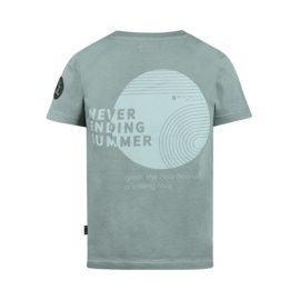SHIRT, ZEEBLAUW