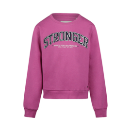 SWEATER STRONGER, MAUVE