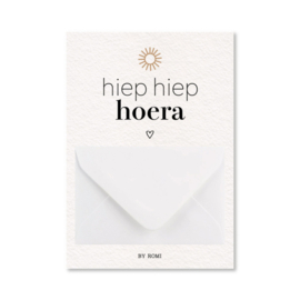 Geldkaart / Hiep hiep hoera