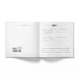 Babyboek blauw