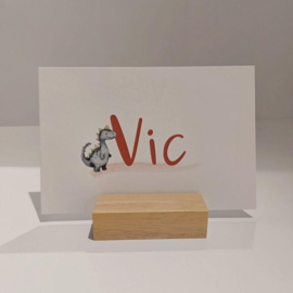 Vic - Geboortekaart met schattig draakje