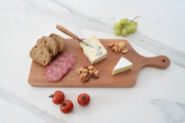 Houten snijplank met handvat