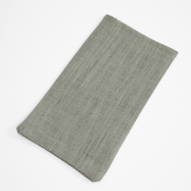 grijsgroen linnen zakje