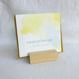 Wenskaart Aurora | Gefeliciteerd met Jullie Huwelijk