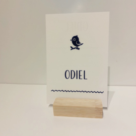 Odiel - Stijlvolle Doopsuiker set met Schattig Vogeltje (25st)