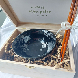 Poké-Bowl set met een vraag