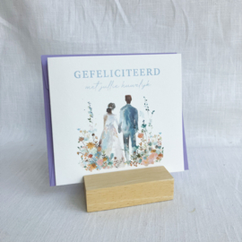 Wenskaart Together | Gefeliciteerd met Jullie Huwelijk