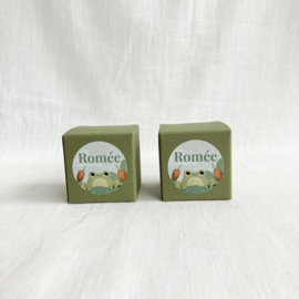 DIY doopsuiker pakket Romée met Grappige Kikker (50st)