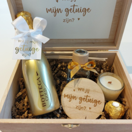 Houten kistje Bottega Gold - vraag GETUIGE