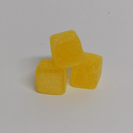 snoepblokjes geel