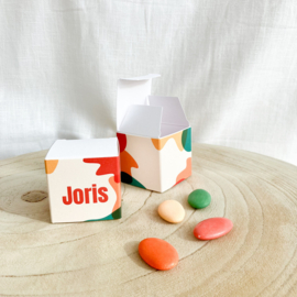 Joris - abstracte doopsuikerset (35st)