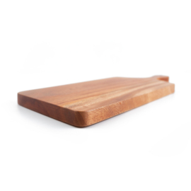 Houten snijplank met handvat