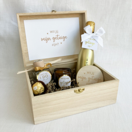 Houten kistje Bottega Gold - vraag GETUIGE