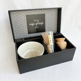 Beige Matcha Set - vraag GETUIGE