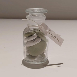 10 apothekerspotjes, gevuld en gepersonaliseerd
