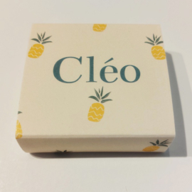 Cléo - Frisse Doopsuiker set met Ananasprint (30st)