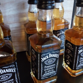 10 mini Jack Daniels, gepersonaliseerd
