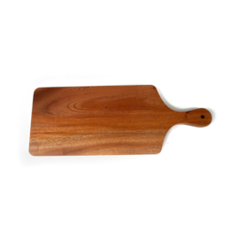 Houten snijplank met handvat
