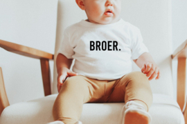 "Broer." strijkapplicatie