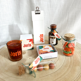 Joris - abstracte doopsuikerset (35st)