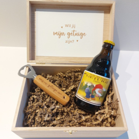Houten kistje vraag GETUIGE - Lachouffe