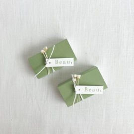 DIY doopsuikerpakket Beau - Frisgroen (50st)