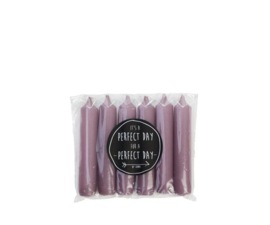 Dinerkaars mauve, 6 stuks