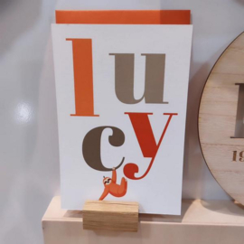 Lucy - 10 terracotta stokjesdoosjes