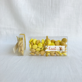 Doopsuikerset Kaat - Vrolijke set met Highlander Koe (60st)