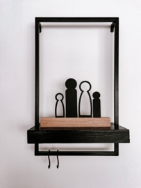 Eiken blok standaard 23cm