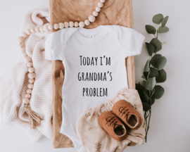 Strijkapplicatie Today I'm Grandma's problem