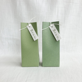 DIY doopsuikerpakket Beau - Frisgroen (50st)