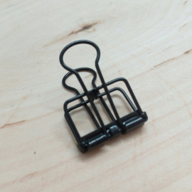 binderclip zwart