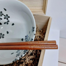 Poké-Bowl set met een vraag