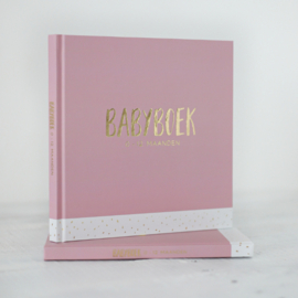 Babyboek roze