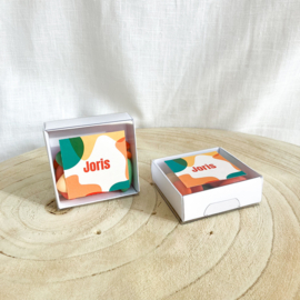 Joris - abstracte doopsuikerset (35st)