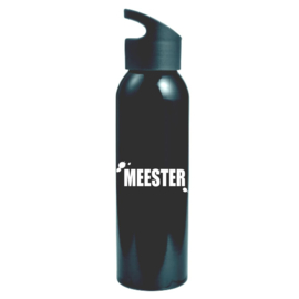 Waterfles 'Meester'